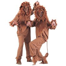 Lion costumes! #BOOtilful Party! Aslan Narnia Costume, Circus Costume Ideas, Spooky Circus, Cowardly Lion Costume, Easy Adult Costumes, Wizard Of Oz Play, Costume Lion, Children Of Eden, Wizard Of Oz Costumes