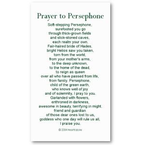 persephone prayer Persephone Prayer, Diety Work, Goddess House, Hellenic Pagan, God Symbols, House Prayer, Hellenic Polytheism, Deity Work, Goddess Persephone