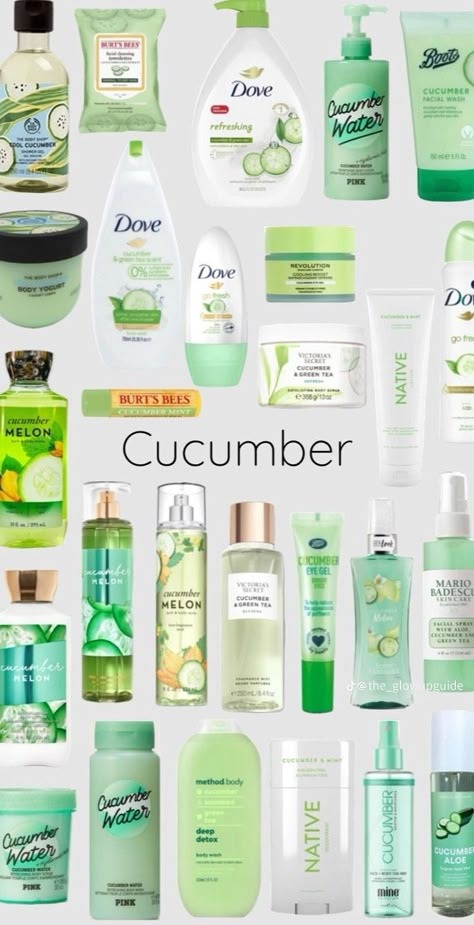 Koleksi Makeup, Cucumber Scent, Scent Combos, Fragrance Lab, Body Hygiene, Basic Skin Care Routine, Shower Skin Care, Perfect Skin Care Routine, Pretty Skin Care