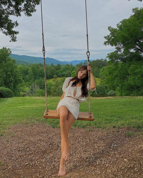 ABI on Instagram: “obligatory swing shot” Playground Photography, Debut Photoshoot, Pool Poses, Beach Photography Poses, Pic Pose, Instagram Feed Inspiration, Foto Poses, Beach Poses, Cute Poses For Pictures