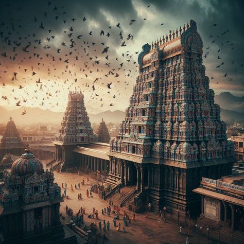 Divine Odyssey: Tamil Nadu's Timeless Temple Treasures Ancient Background, Cartoon Maker, Temple Poster, Dance Background, Blur Image Background, Indian Temple Architecture, Nature Iphone Wallpaper, Blur Photo Background, Temple Architecture