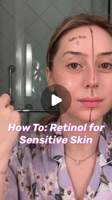 Dr. Shereene Idriss on Instagram: "How to incorporate retinols in your skincare routine ➡️  😇 If you’re sensitive: Use a serum and moisturizer before your retinol so that they act as a buffer dulling down the effects of your retinol  😎 If you’re not sensitive: Use your retinol as the first step, directly on your skin followed by your serums + moisturizer  Have you tried buffering your retinol if you haven’t been able to tolerate it?" Retinol For Sensitive Skin, How To Apply Retinol, Retin A Before And After, How To Use Retinol, Retinol Before And After, Retinol Skincare Routine, Retinol Routine, Shereene Idriss, Best Retinol Serum