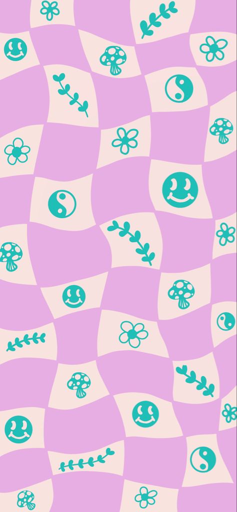 Teal Checkered Wallpaper, Cute Checkered Wallpaper, Teal Wallpaper Aesthetic, Wallpaper Aesthetic Grunge, Waldemar Strempler, Checkered Wallpaper, Checker Wallpaper, Teal Wallpaper, Checker Print