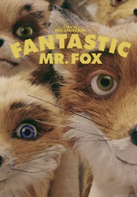 Photowall Ideas, Fantastic Fox, Fox Poster, Wes Anderson Movies, Wes Anderson Films, Fantastic Mr Fox, Film Poster Design, Dorm Posters, I Love Cinema