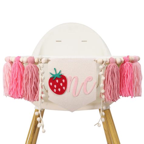 PRICES MAY VARY. Strawberry One Birthday High Chair Tassel Garland/Banner - Strawberry Girl First Birthday Decorations,Sweet Berry 1st Birthday Party Decorations,Strawberry One Birthday Pink Tassel Garland Strawberry One Birthday High Chair Tassel Garland/Banner - Strawberry Girl First Birthday Decorations,Sweet Berry 1st Birthday Party Decorations,Strawberry One Birthday Pink Tassel Garland Berry Sweet One Birthday Theme, Berry First Birthday Decor, Berry First Birthday Ideas, Berry First Birthday Party Decor, Strawberry 1st Birthday Party Theme, Strawberry Themed 1st Birthday, Berry 1st Birthday Party, Sweet One Birthday Party, Strawberry Shortcake Birthday Party