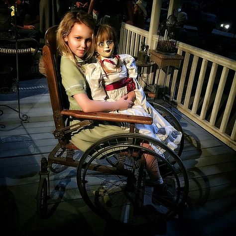 Annabelle Doll Movie, Talitha Bateman, Horror Mood Board, The Conjuring Annabelle, Annabelle Creation, Conjuring 2, Annabelle Doll, The Conjuring Universe, Conjuring Universe