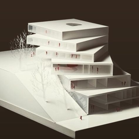 Maquette Architecture, Conceptual Model Architecture, Concept Models Architecture, Conceptual Architecture, Architectural Model, Arch Model, Architecture Building Design, Architecture Model Making, Architecture Design Concept