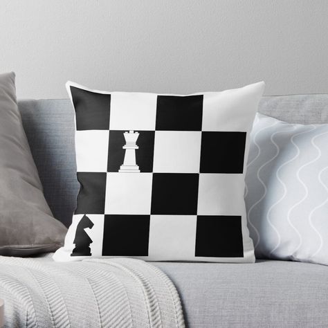 Get my art printed on awesome products. Support me at Redbubble #RBandME: https://www.redbubble.com/i/throw-pillow/Funny-Chess-Knight-Check-Mate-by-CCC2021/101799393.5X2YF?asc=u Chess Centerpiece, Chess Necklace, Chess Cafe, Colorful Dinner, Chess Knight, Evening Eye Makeup, Chess Moves, Play Chess, Check Mate