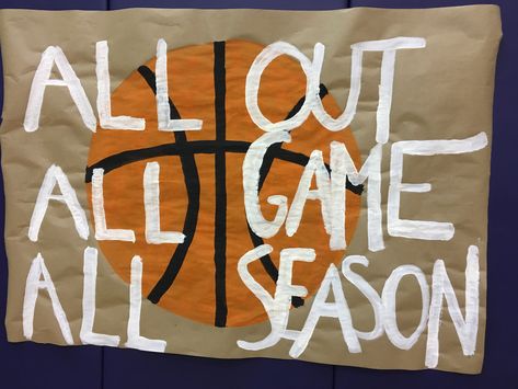 Basketball Playoff Signs, Posters For Basketball Games Ideas, Locker Signs Basketball, Basketball Cheer Posters, Locker Room Decorations Basketball, Cheer Posters Ideas Signs Cheerleading School Spirit, Basketball Spirit Posters, Basketball Posters Signs, Basketball Student Section Posters