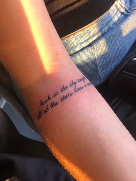 #tattoo #lilpeepforever #starshopping Look At The Sky Tonight Lil Peep Tattoo, All Of The Stars Have A Reason Tattoo, Reason Tattoo, Lil Peep Tattoo, Scars Tattoo, Good Tattoo Quotes, Scar Tattoo, Tattoo Cover, Look At The Sky