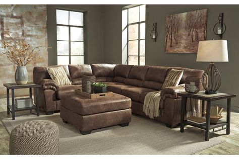 Bladen 3-Piece Sectional | Ashley Furniture HomeStore Ashley Furniture Living Room, Furnitur Ruang Keluarga, Sofa L, Sectional Ottoman, Ashley Furniture Homestore, 3 Piece Sectional, Ornate Furniture, Living Room Collections, The Bill