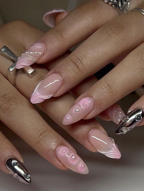 Nails Minimalist, Summer Nail Ideas, Wow Nails, Romantic Nails, Trendy Products, Fancy Nails Designs, Psychology Student, Summery Nails, Work Nails