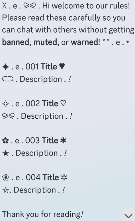 Rules Discord Ideas, Discord Server Welcome Message Ideas, Goodbye Banner Discord, Discord Rules Layout, Discord Welcome Message Ideas, Name Ideas Discord, Discord Server Rules Ideas, Server Name Ideas Discord, Discord Names