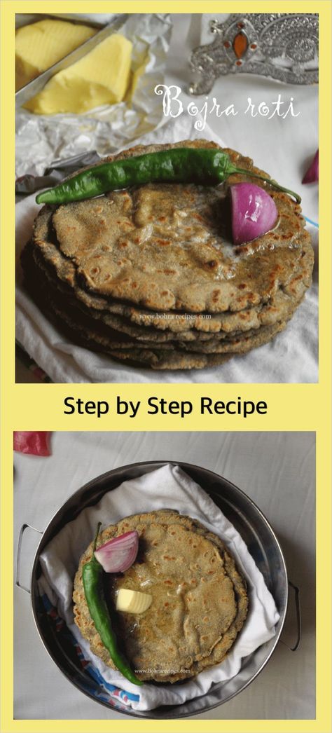 Bajra Roti, Roti Indian, Roti Bread, Pearl Millet, Pakistani Recipes, Millet Flour, Roti Recipe, Foreign Food, Ethnic Food