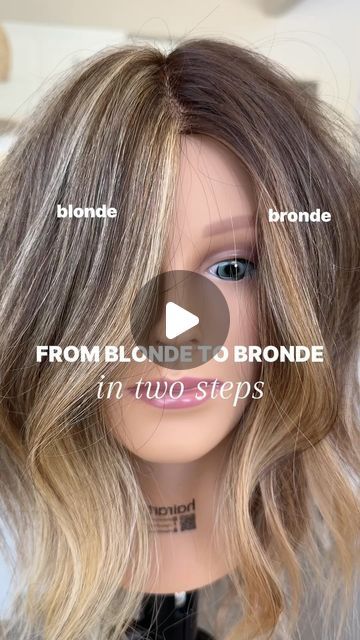 CARLY  ZANONI • Color & Placement Expert For Hairstylists on Instagram: "📌 SAVE THIS POST FOR WHEN YOU TRANSITION YOUR CLIENTS FROM BLONDE TO BRONDE! Let’s stop overthinking! 

✅ Make sure to read until the end for a MAJOR tip for creating a seamless blend! 

FORMULAS:
👉🏼 ROOT MELT: @schwarzkopfusa Igora Vibrance 6-0 and 7-65 equal parts with 6 volume lotion developer (I usually match the natural level with the root melt so that I can fully erase the line of demarcation)
👉🏼 MIDS & ENDS: @schwarzkopfusa Igora Vibrance 30 grams of 9,5-47 (this is the new shade and it’s SO GOOD!) and 10 grams of 7-65 with 6 volume lotion developer

🔥 BONUS TIP: I apply this on DAMP hair, and it makes SUCH a difference. Water is a natural porosity equalizer and really really helps things to blend seamles Level 7 Hair Color, Igora Vibrance, Root Melt, Stop Overthinking, Level 7, Warm Blonde, Hair Color Techniques, Color Techniques, Balayage