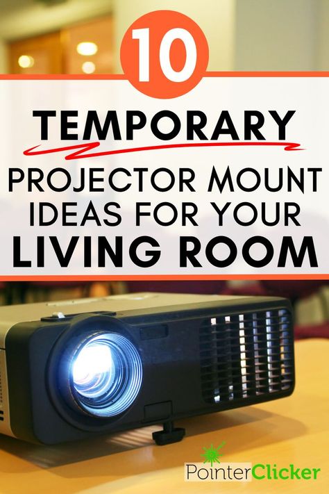 Transform your usual living room into a thrilling home theater with '10 Temporary Projector Mount Ideas for Your Living Room'. Explore projector wall mount ideas and ceiling mount innovations that make movie nights incredibly immersive. Dive into living room entertainment center ideas that bring the big screen experience right into your home. With our home projector setup ideas, you'll have all the inspiration you need to design the perfect projector setup in your living room. Projector Mount Ideas, Projector Setup Ideas, Room Entertainment Center Ideas, Living Room Entertainment Center Ideas, Movie Projector Outdoor, Projector Screen Living Room, Projector Screen Ideas, Projector Screen Size, Entertainment Center Ideas