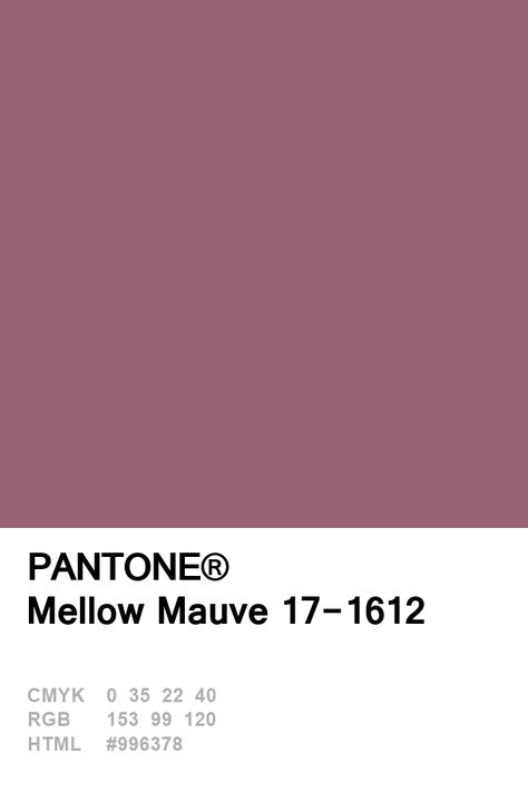 Pantone Mellow Mauve 17-1612 Colour of The Day 25 January Pantone Palette, Pantone Colour Palettes, Deco Studio, Deco Rose, Color Of The Day, Color Inspo, Colour Board, Color Of The Year, Color Textures