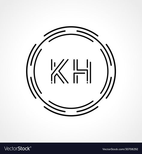 Kv Logo Design Letter, Kh Logo Design, Kv Logo, Kv Design, Mp Logo, Create Logo Design, Alphabet Names, Circle Logo Design, Stylish Alphabets