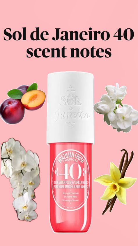 This is my favorite Sol de Janeiro body mist Sephora Skin Care, Fragrances Perfume Woman, Body Hygiene, Perfect Skin Care Routine, Perfume Set, Scent Notes, Perfume Scents, Perfume Lover, Bath And Body Care