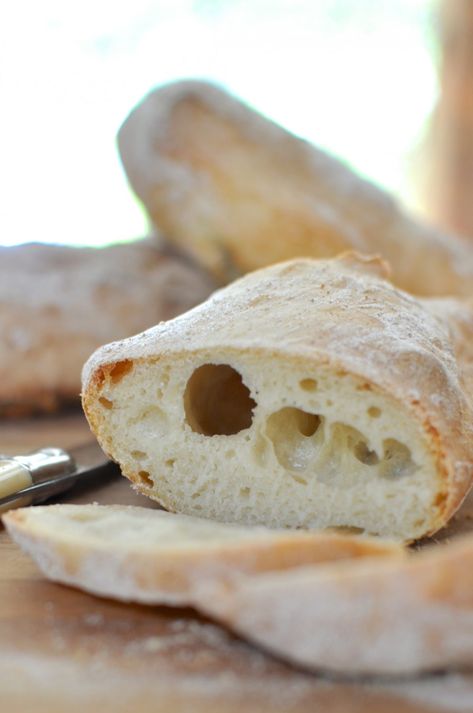 Sourdough ciabatta Cocoa Bread, Sourdough Ciabatta, Danish Dough, Knead Bread Recipe, Bake Bread, Ciabatta Bread, Sourdough Baking, No Knead Bread, No Knead