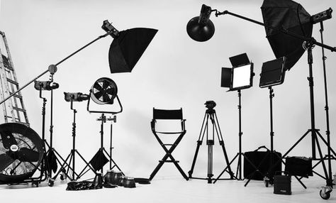 https://richardriondadelcastro.wordpress.com/2017/09/27/5-factors-to-get-your-production-company-started-successfully/ Black Simmer, Film Equipment, Lighting Techniques, Studio Equipment, Photo Corners, Film Studio, Pre Production, Studio Setup, Photographic Studio