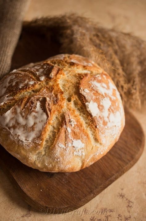 This is a recipe for a Loaf of homemade french bread. This french bread is so delicious and it is very easy to make! You will love saving money on baguettes with this homemade bread recipe! Learn how to make artisan style bread at home! #diyncrafts #bread #frenchbread #homemadebread #recipes Bake Sourdough Bread, French Loaf, Homemade French Bread, Homemade Bread Recipe, French Bread Recipe, Italian Night, Banana Cheesecake, Bread At Home, Grilling Tips