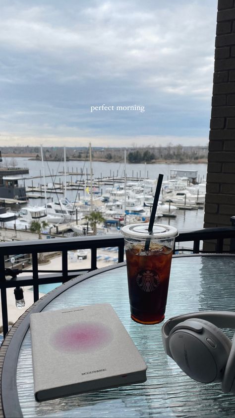 #journaling #morningroutine #morning #icedcoffee #starbucks #river #view #views #morningviews #wilmington #journal #aesthetic #itgirl #healing #gratitude #2023 #february2023 #moodboard #moodboardinspiration #instastory #igstory #instagram #storyinspo #storyinspiration February Instagram Story, Dirty Air, River View, Perfect Morning, Morning View, Mood Board Inspiration, Journal Aesthetic, Story Inspiration, Photo Inspo