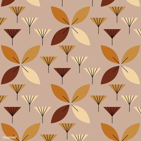 Png Pattern, Leaves Seamless Pattern, Patterned Background, Trending Images, Web Design Resources, Patterns Floral, Autumn Tree, Autumn Pattern, Floral Pattern Design