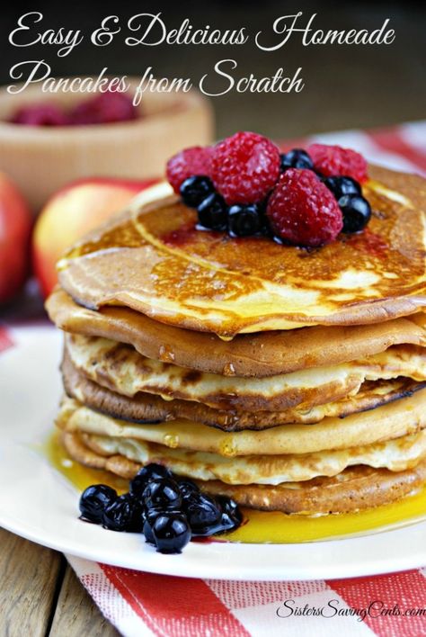 Flat Pancakes, Homemade Pancakes Recipe, Easy Homemade Pancake Recipe, Easy Homemade Pancakes, Homemade Pancake Recipe, Best Pancake Recipe, Pancakes From Scratch, Pancake Recipe Easy, Oat Pancakes