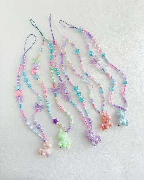 These adorable pastel phone charm straps are now on Etsy! How adorable are these pastel unicorns??? Available in 5 different colors, and you can add letter beads! Check out my bio for the link 🦄 #handmade #pastelrainbow #colorful #phonestrap #iphoneaccessories #phoneaccessories #girly #smallbusiness Pastel Phone, Letter Beads, Phone Charm, Pastel Rainbow, The Duff, Different Colors, Pastel, Beads, Quick Saves