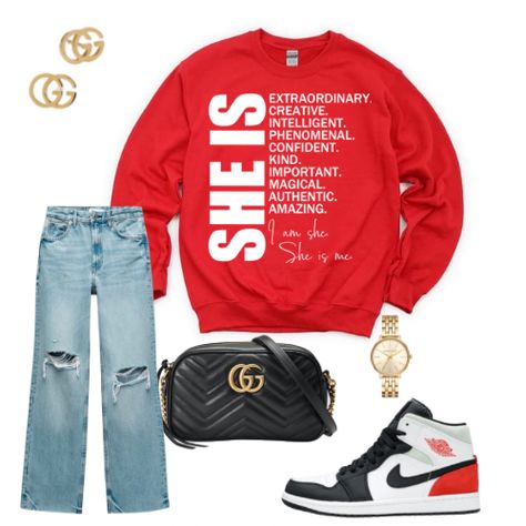 Empowering Sweatshirt: A Must-Have for Any Woman https://whispers-in-the-wind.com/best-fall-outfit-ideas-trendy-and-cozy-autumn-styles/?50-stylish-outfit-designs-for-women-to-look-your-best-for-any-occasion-fashion-outfit-style Clothes With Quotes, Spain Outfit Ideas, Revamp Wardrobe, Outfit Ideas Trendy, Autumn Styles, Trendy Fall Fashion, 41st Birthday, Oversized Sweaters, Queen Fashion