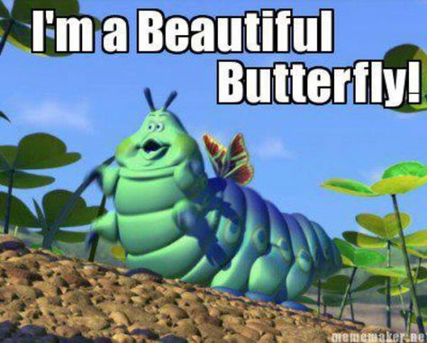 I'm a beautiful butterfly! Pregnancy Third Trimester, Pregnancy Jokes, Third Trimester Pregnancy, Pregnancy Memes, Bugs Life, Pregnancy Problems, 3rd Trimester, Pixar Characters, Pregnancy Quotes