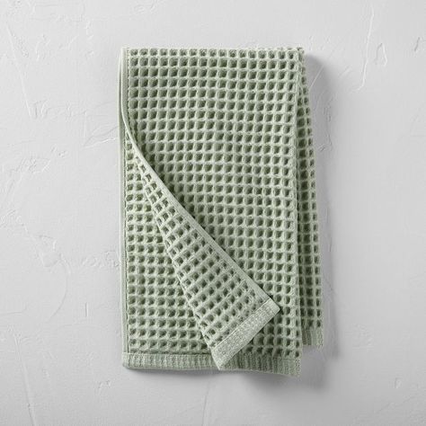 Green Kitchen Accessories, Green Hand Towels, Green Bath Mat, Dorm Room Styles, Hand Towels Kitchen, Bathroom Themes, Green Towels, Spa Inspiration, Hand Towels Bathroom