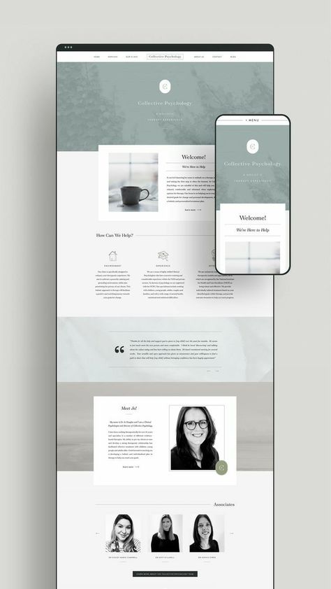 Therapy Website Design, Minimal Website Design, Therapy Website, Website Design Inspiration Layout, 포트폴리오 레이아웃, Modern Store, Modern Website Design, Dropshipping Store, Professional Website Design