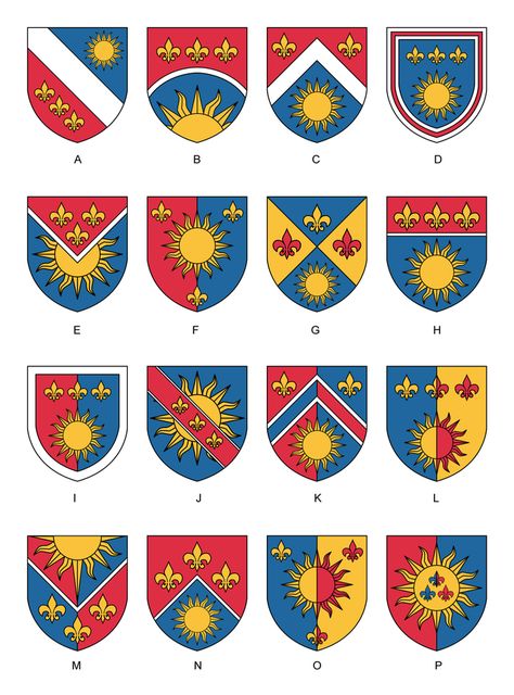 Medieval Coat Of Arms, Medieval Shield, Heraldry Symbols, Heraldry Design, Medieval Shields, Medieval Paintings, Unique Flags, Larp Armor, Ancient Paintings