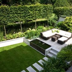 Relaxation Garden, Planning Garden, Moderne Have, Terrasse Design, Contemporary Garden Design, Landform, Gardening Design, Gardening Landscaping, Minimalist Garden