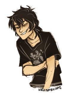 The laugh of Nico di Angelo . Heavenly :)<<< But rare :( don't forget what misery said to him Percy Jackson Annabeth Chase, Son Of Hades, Zio Rick, Hazel Levesque, Frank Zhang, Will Solace, Piper Mclean, Jason Grace, Percy Jackson Fan Art