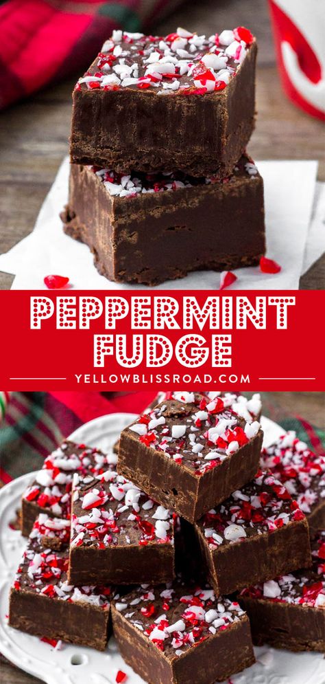 Peppermint Fudge Easy, Chocolate Peppermint Fudge, Peppermint Fudge Recipe, Mocha Fudge, Holiday Fudge, Peppermint Fudge, Christmas Fudge, Oh Fudge, Fudge Recipes Easy