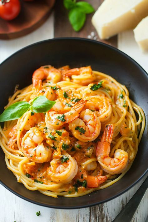 Enjoy classic shrimp scampi with a rich white wine sauce! A flavorful and easy-to-make dish that’s perfect for any occasion. Shrimp Scampi With Wine, Shrimp Scampi With Pasta, Pasta Scampi, Classic Shrimp Scampi, White Wine Pasta Sauce, Trendy Recipes, Shrimp Scampi Pasta, Scampi Pasta, Stone Fireplaces