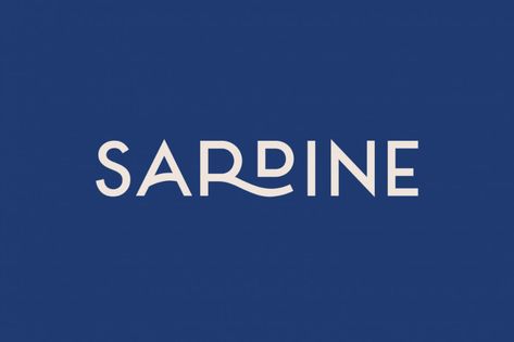 Sardine Restaurant Visual Identity & Branding by Here Design - Grits & Grids® Journey Branding, Initial Illustration, Floral Symbol, Destination Poster, Growth Icon, Nature Template, Spa Sign, Illustration Alphabet, Minimal Girl