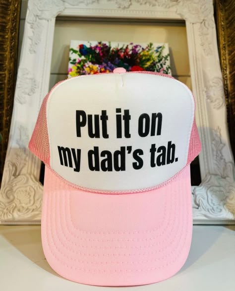 Need we say more? Best sellers right here - thanks Inappropriate Trucker Hats! Funny Trucker Hats, Funny Trucker Hat, Trucker Humor, Custom Trucker Hats, Free People Accessories, Funny Hats, Hat Ideas, Dress Gift, Say More