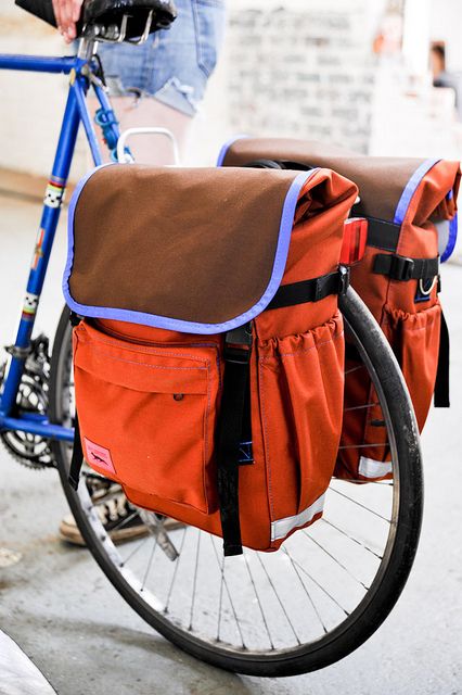 Swift Industries by Swift Industries, via Flickr Bike Touring Packing, Bicycle Panniers, Bike Panniers, Biking Backpack, Cycling Bag, Commuter Bicycle, I Want To Ride My Bicycle, Pannier Bag, Bicycle Women