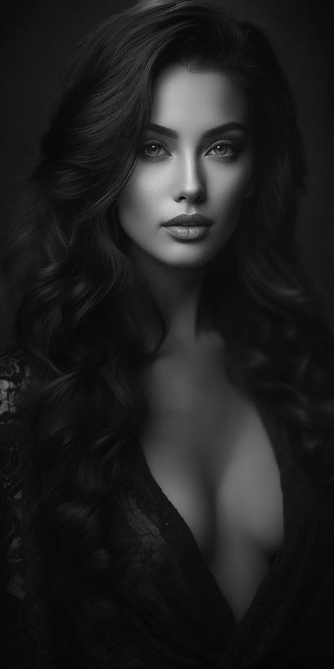 Dark Charcoal Art, Fake Social Media, Low Key Portraits, Female Portrait Poses, Dark Beauty Photography, Photographie Portrait Inspiration, Most Beautiful Eyes, Face Photography, Model Face