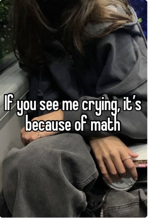 #math #whisper Math Whisper, Paige Core, Hate Math, I Hate Math, Be Like Meme, Math Quotes, Study Related, Dry Humor, Academic Validation