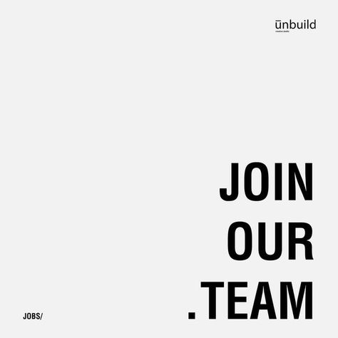 unbuild creative studio on Instagram: "We are looking for passionate people to join our growing team.  Email your CV and portfolio with the subject line “Application_Name” to info@unbuildcreativestudio.com  #architecture #design #interiordesign #design #cgartist #archviz #3dartist #cgi #recruitment #openposition #hiring #nowhiring #employment #wearehiring" Hired Vision Board, Hr Stickers, Your Hired, Neon Gradient, Line Application, Hiring Employees, My Dream Job, Vision Board Images, Employer Branding