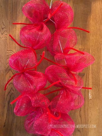 Valentines Swag Wreath, Mesh Valentine Wreath, Valentine Swag, Cross Wreath Diy, Valentine Mesh Wreaths, Couronne Diy, Diy Deco Mesh Wreath, Wire Coat Hangers, Mesh Garland