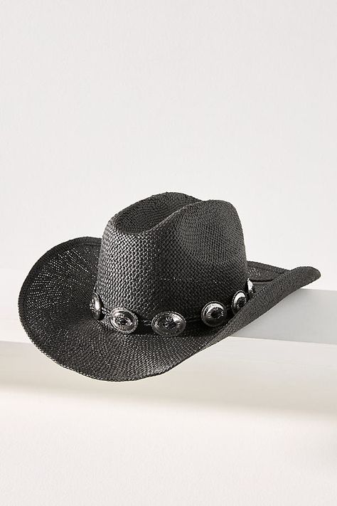 Paper Imported | Cowboy Belted Rancher by San Diego Hat Co. in Black, Women's at Anthropologie San Diego Hat, Cowboy Belt, Women's Accessories, San Diego, Accessories Hats, Anthropologie, Cowboy, Hats, Black