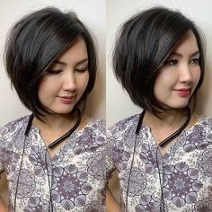 Sophisticated Hairstyles Medium, Chin Length Hair With Layers Over 50, Chin Length Bob With Layers, Chin Length Layered Bob, Flattering Hairstyles For Round Faces, Trending In 2023, Bobs For Round Faces, Chia Recipes, Chin Length Cuts