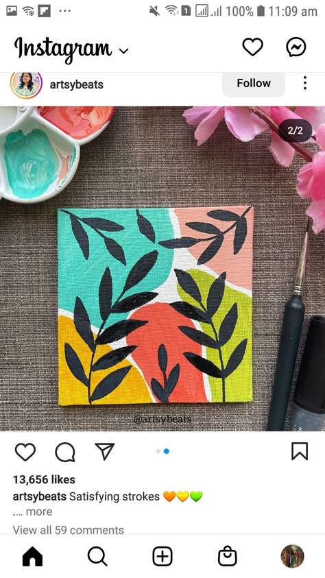 Boho Art Painting Canvases, Boho Canvas Art, Boho Art Painting, Bts Cake, Textured Paper Art, Boho Painting, Posca Art, Painting Canvases, Easy Doodle Art