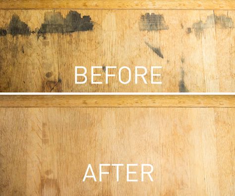 Removing Black Stains in Wood Furniture With Oxalic Acid (Barkeeper's Friend) Water Stain On Wood, Homemade Toilet Cleaner, Cleaning Painted Walls, Ink Water, Glass Cooktop, Deep Cleaning Tips, Clean Dishwasher, Dark Stains, Simple Life Hacks